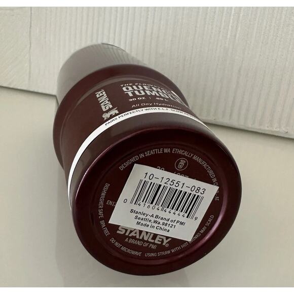 NWT Stanley 30 oz Stainless Steel H2.0 FlowState Quencher Tumbler Jam Session - Picture 4 of 5